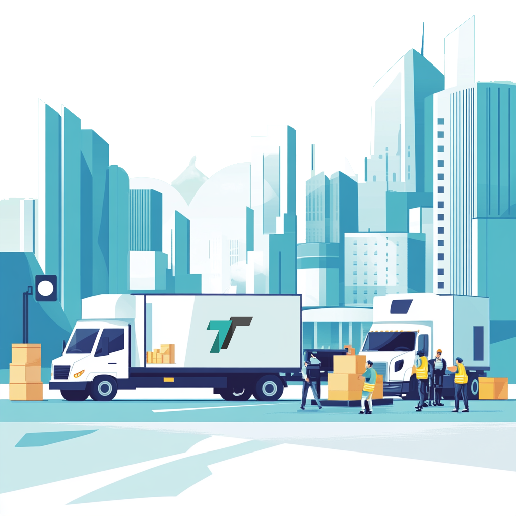 arranging packages into trucks